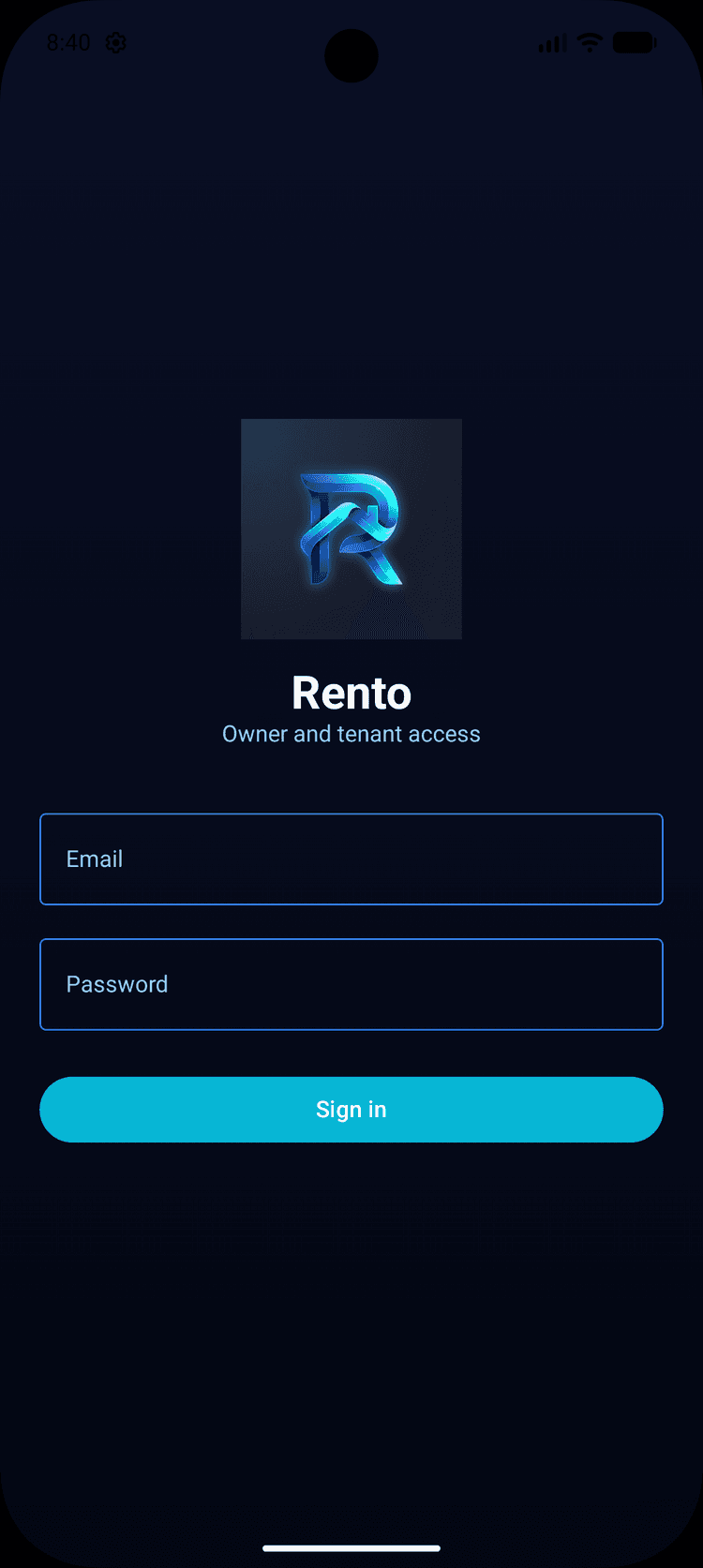 Owner dashboard Android app screenshot